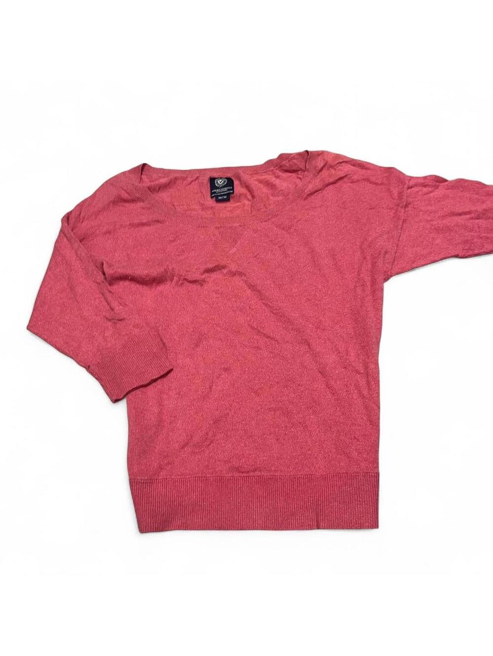 Y2k American Eagle red sweater